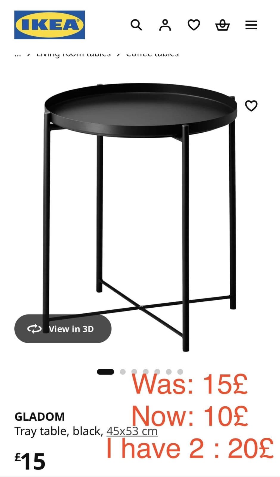 2 Tray table, صورة 1 من 7